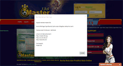 Desktop Screenshot of master138.com